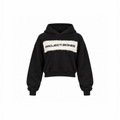 Project Bones Raw Label Cropped Hoodie