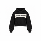 Project Bones Raw Label Cropped Hoodie