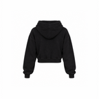 Project Bones Raw Label Cropped Hoodie