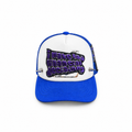 Project Bones “Bad Financial Decisions” Blue Trucker Reworked Hat