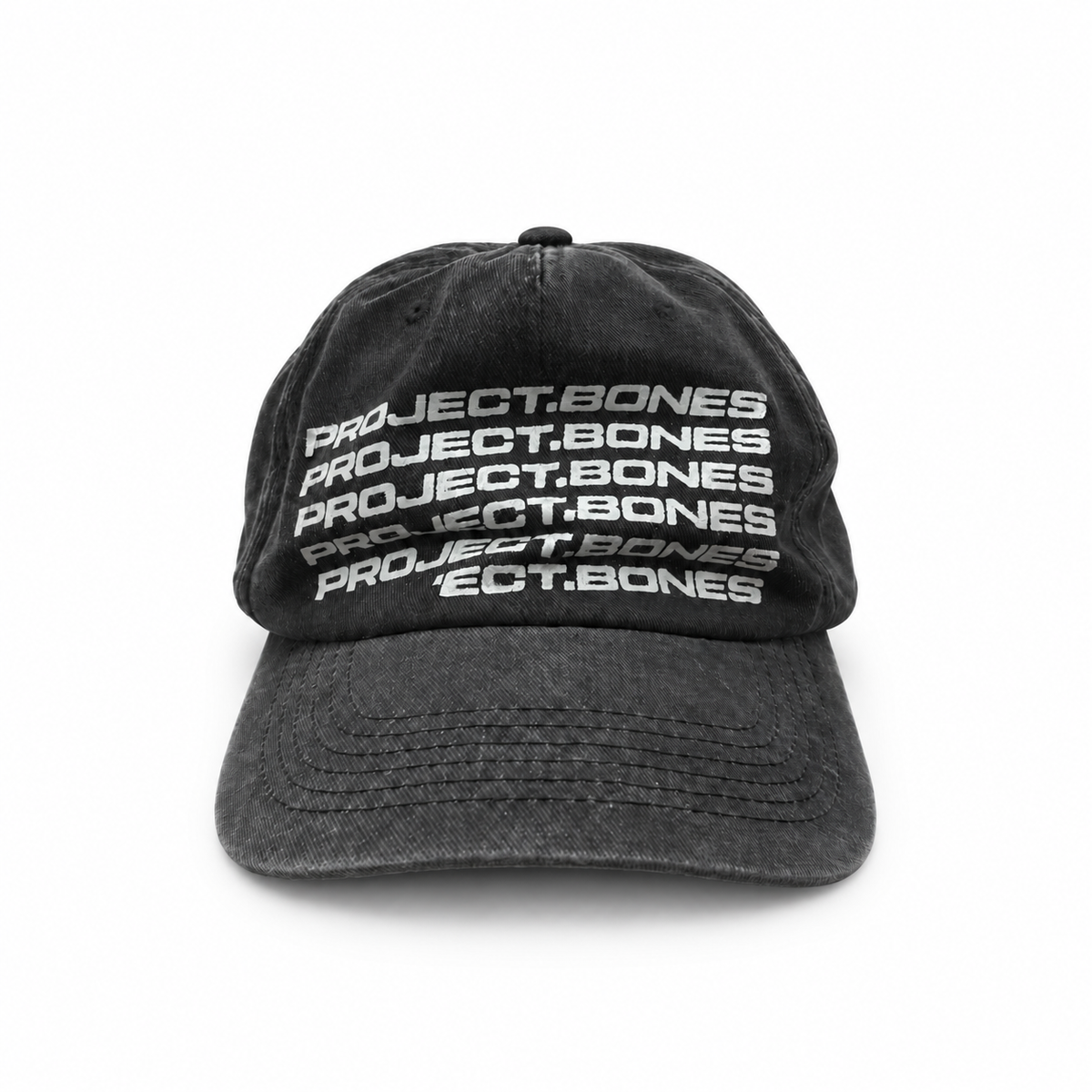 Project Bones “Stacked Signal” Washed Cap