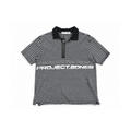 Project Bones “Reverse Signal” Striped Polo