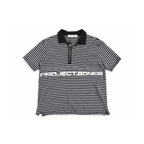 Project Bones “Reverse Signal” Striped Polo